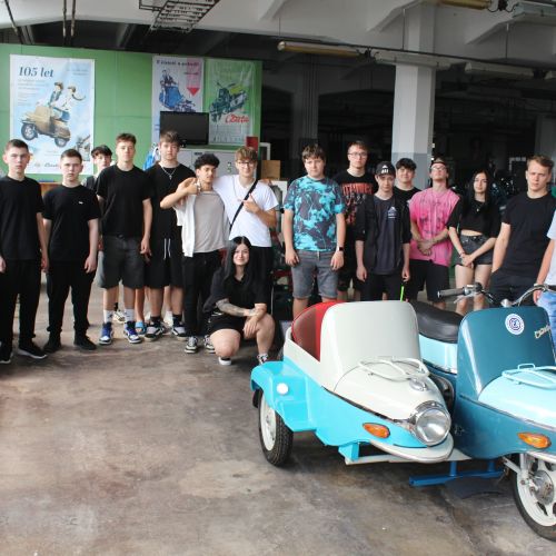 Exkurze v MOTO DEPO ČZ