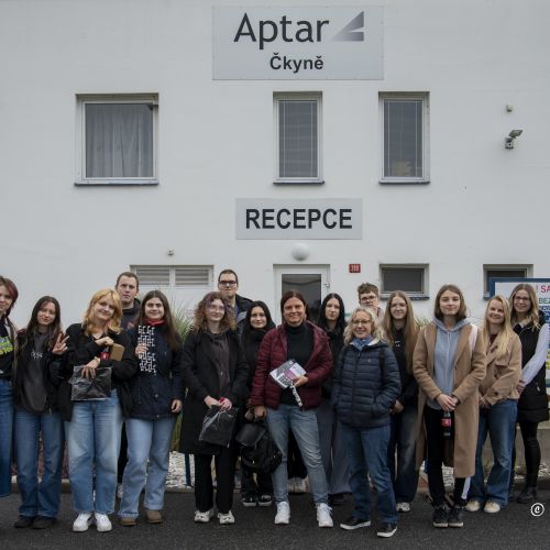 Exkurze 4OT v Aptar s.r.o. Čkyně
